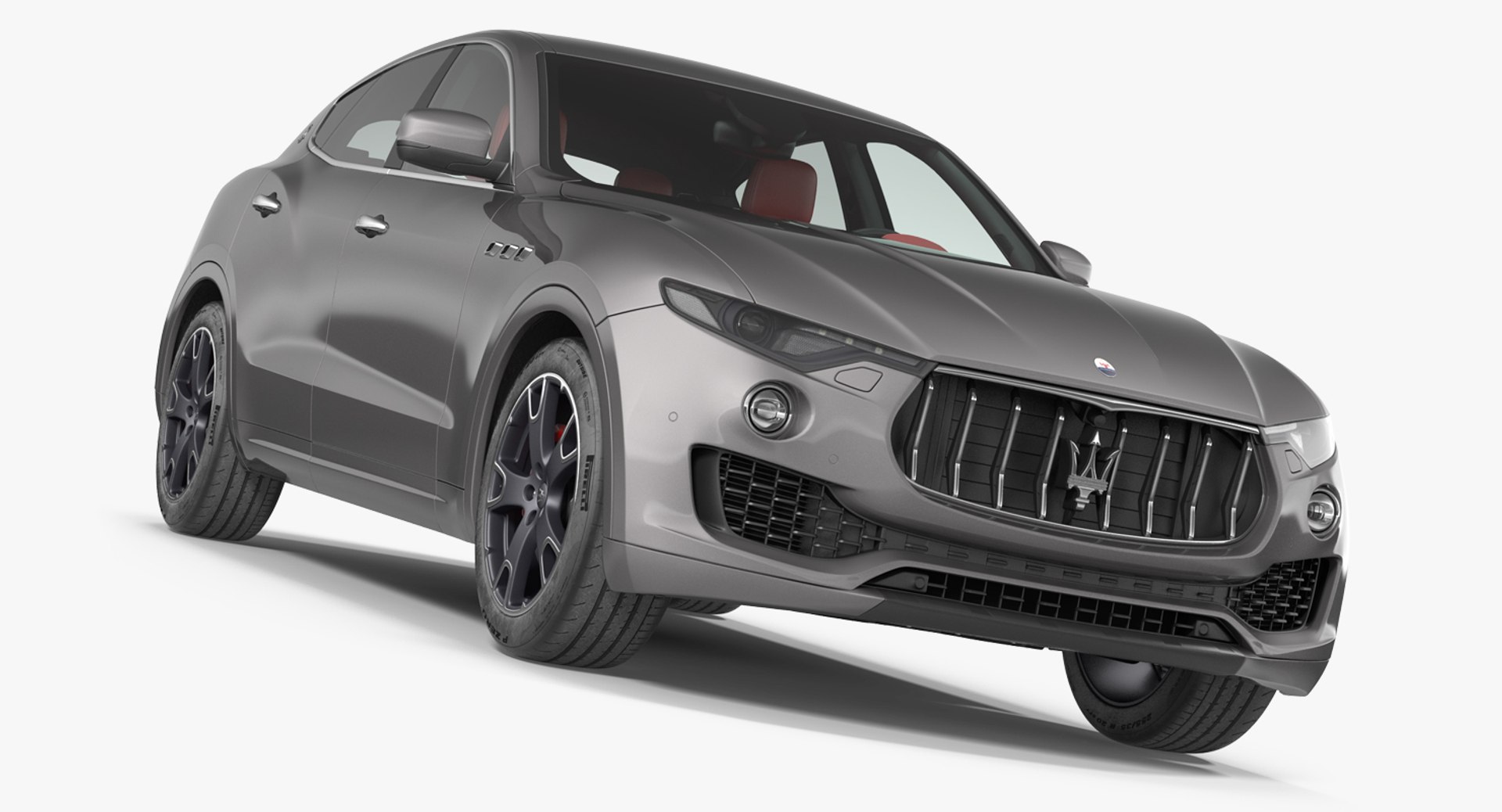 Maserati Levante 2017 Simple Interior 3D model preview