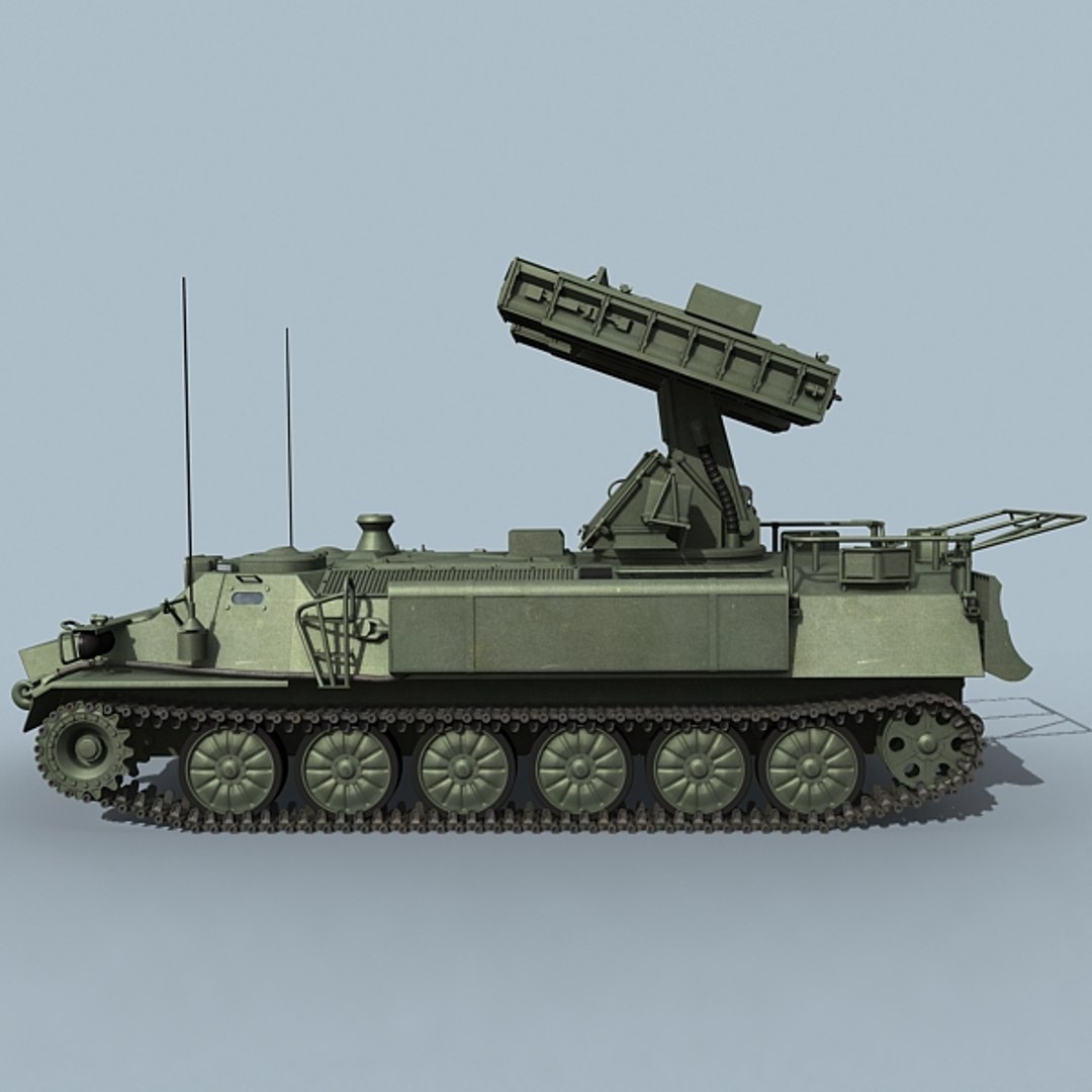 Soviet Sam Sa-13 Gopher 3d Model