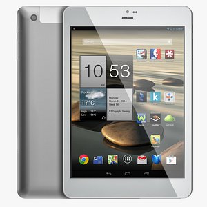 android white pc tablet 3d max