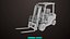 Empilhadeira Truck03 Laranja Todas as Texturas PBR Unity UE