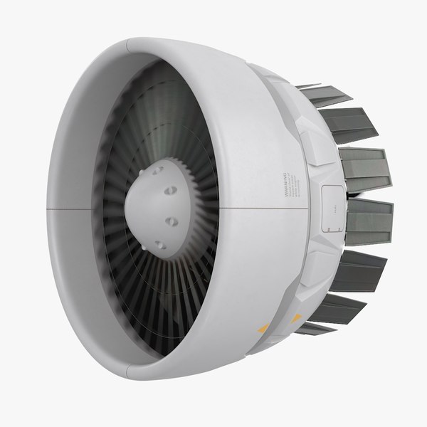 modelo 3d Rotor de propulsión a chorro con aparejo blanco - TurboSquid ...