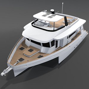3D LEEN Trimaran 56 3D model