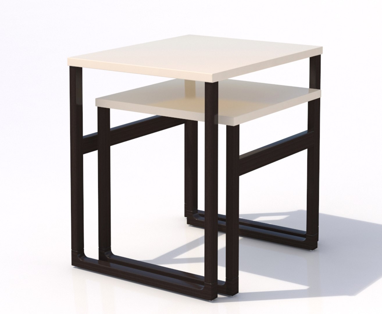 3d Model Ikea Rissna Nesting Tables