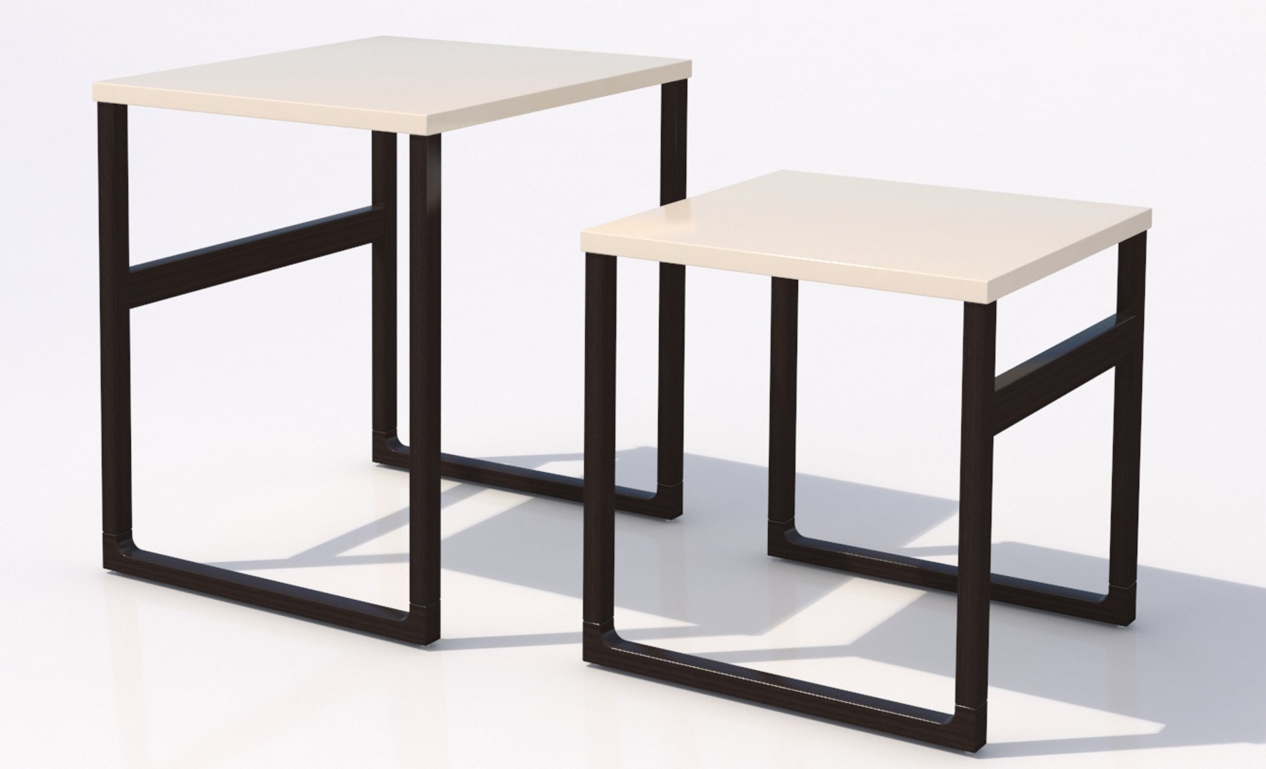 3d Model Ikea Rissna Nesting Tables