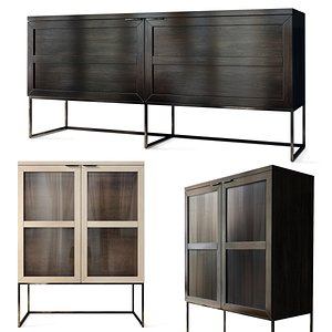 3D Dresser sideboard Everett by Rowico