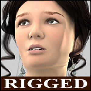 max biped seline female character