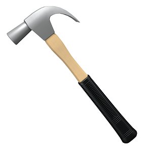 hammer tool industrial model