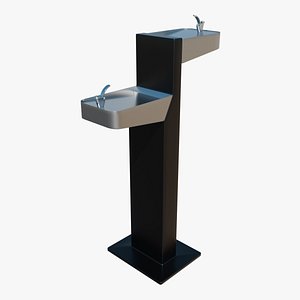 Drinking fountain 3D model
