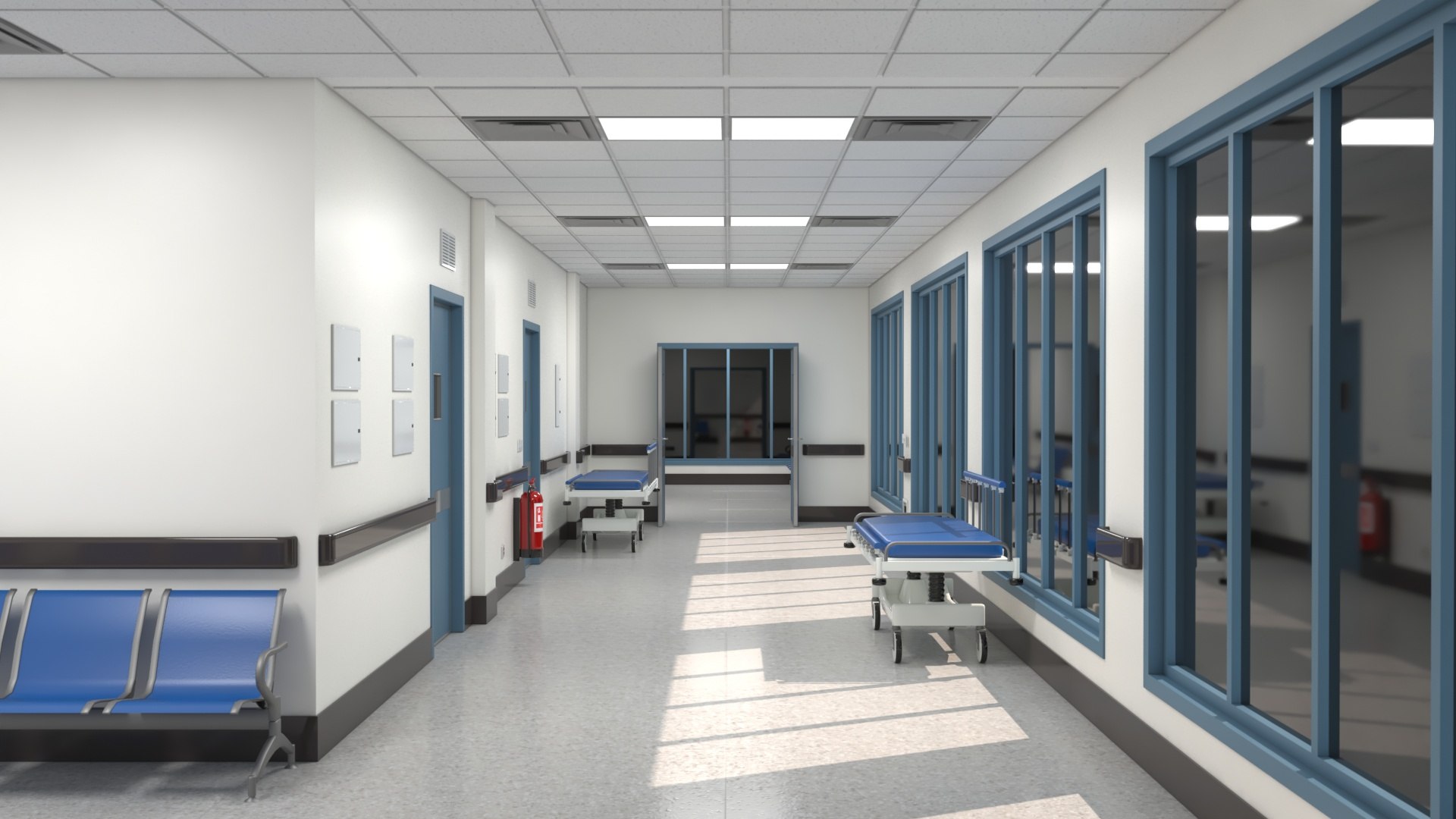 Modular Hospital Corridor 3D model https://p.turbosquid.com/ts-thumb/p5/8zMtN4/AK/7/jpg/1753830626/1920x1080/fit_q87/0590bbf489ac54f99dd2cd10b52a0e90a0c448d1/7.jpg