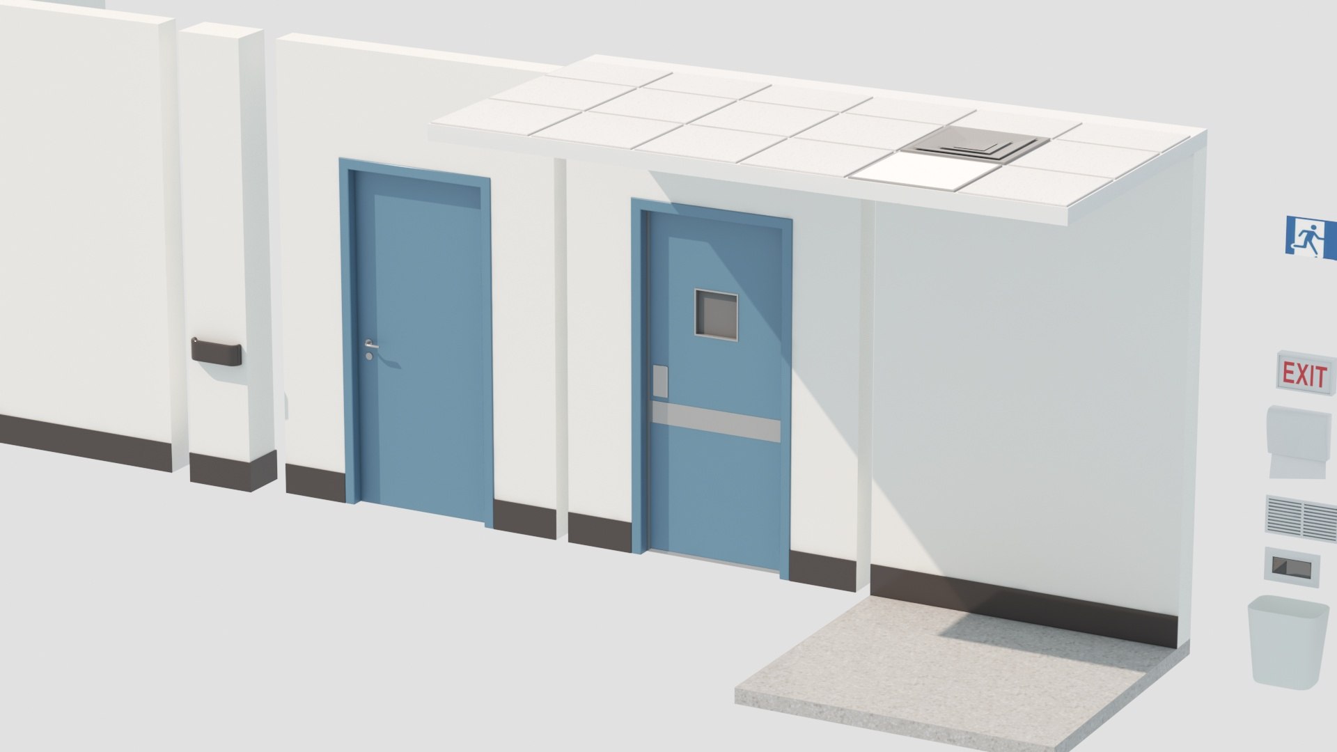 Modular Hospital Corridor 3D model https://p.turbosquid.com/ts-thumb/p5/8zMtN4/Si/13/jpg/1753830631/1920x1080/fit_q87/da495acefe727cbd7628879352546d2936283d32/13.jpg