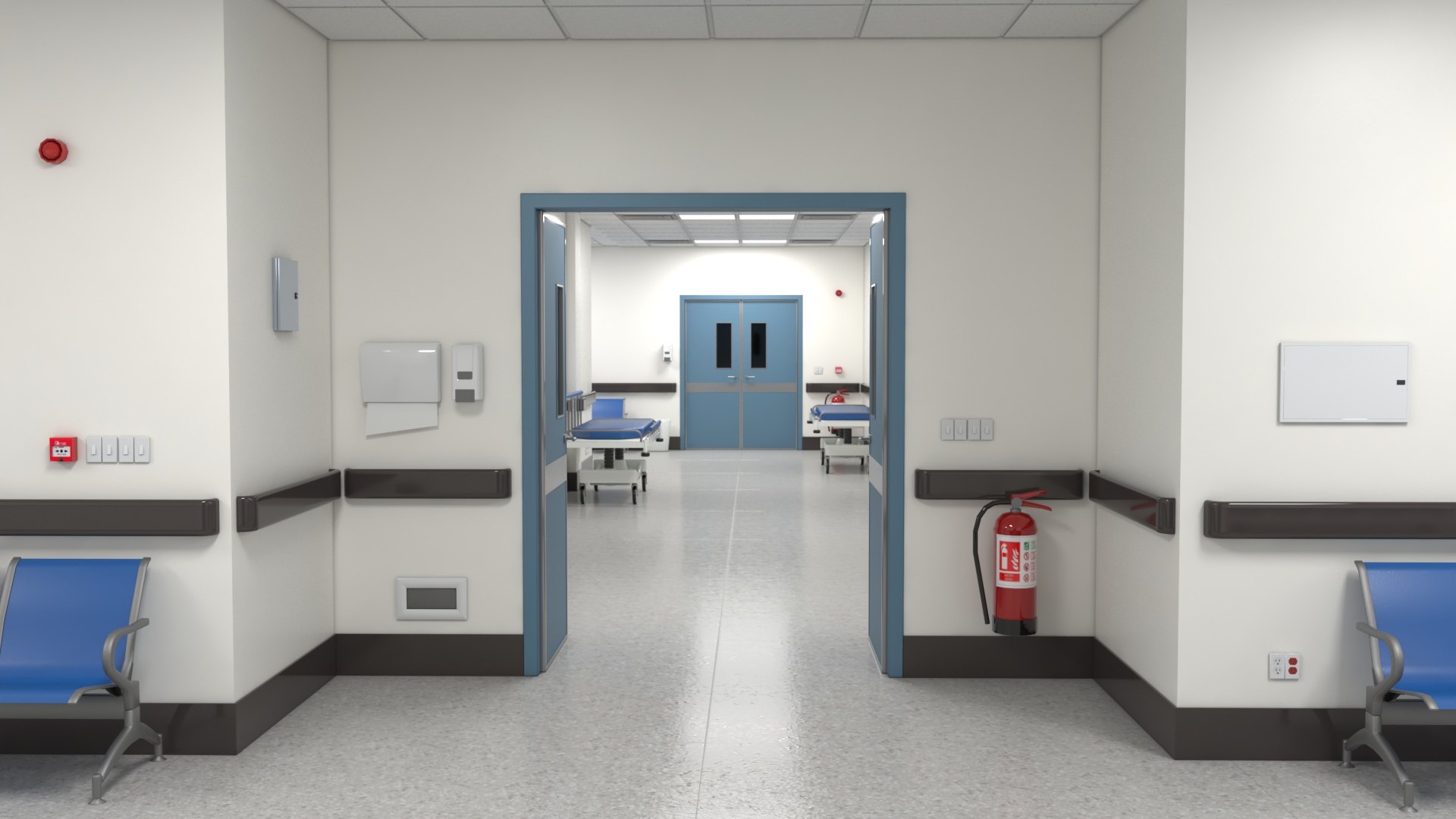 Modular Hospital Corridor 3D model https://p.turbosquid.com/ts-thumb/p5/8zMtN4/p7/4/jpg/1753830623/1920x1080/fit_q87/3882324527f2da43ac46261197902ce8c9c042e5/4.jpg