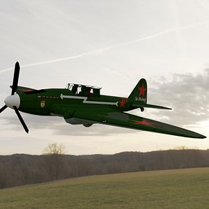 3D Bomber IL-2