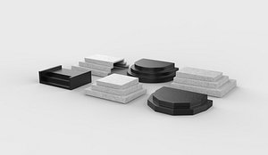 3D model Entry Stair Design 3D model