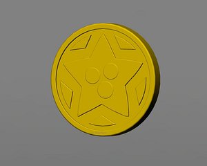 Small Medal ver6 1-1 scale CAD model