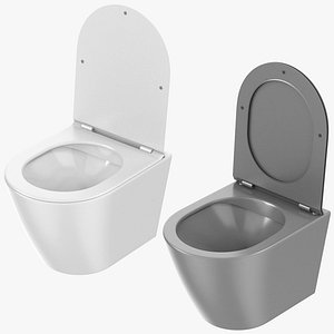 Wall Hung Toilet 3D model