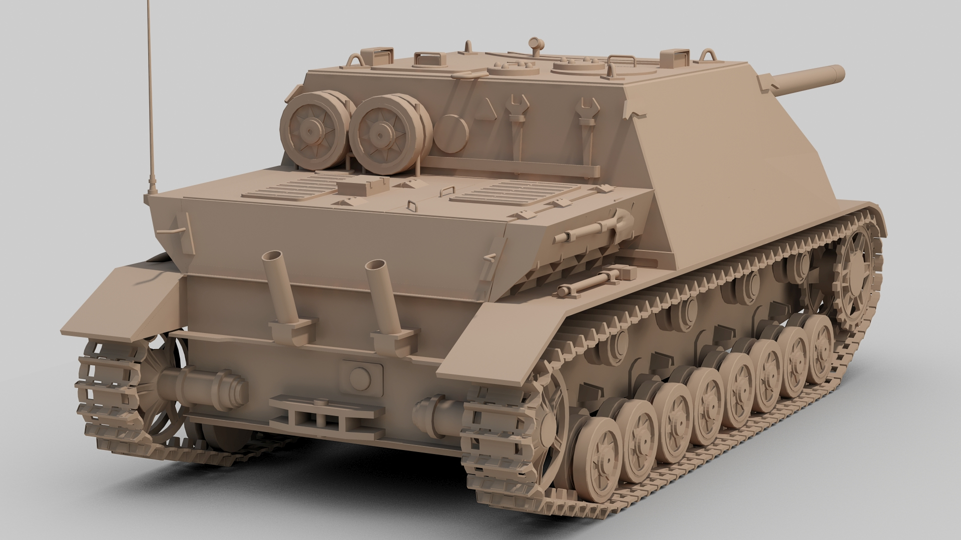 3D ww2 german panzer iv model - TurboSquid 1712809
