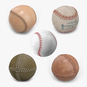 Vintage Baseball Balls Collection 3