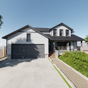 Modular Classic Style American House 10