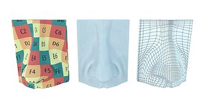 3D Anatomy Figures - Nose