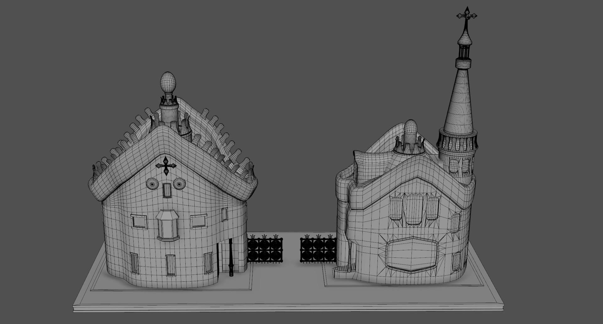3D Park Guell Building Principal Gate model https://p.turbosquid.com/ts-thumb/p5/VbUrC2/BC/gate9/jpg/1730535119/1920x1080/fit_q87/14ef85f56d5e76f3e0fb48084cc6894bf53b518c/gate9.jpg