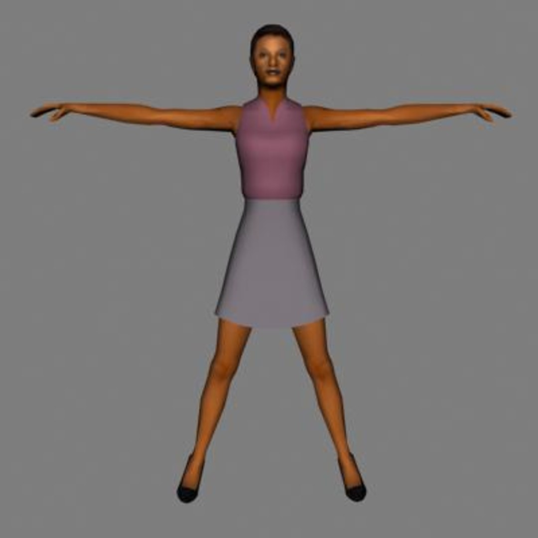 3d Human Female