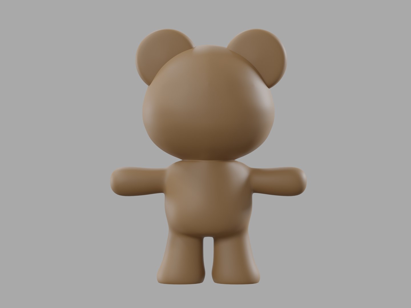 3D Character Bear Kawaii Cute Model - TurboSquid 1952540