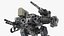 3D model Large Walking Combat Machine with Pilot