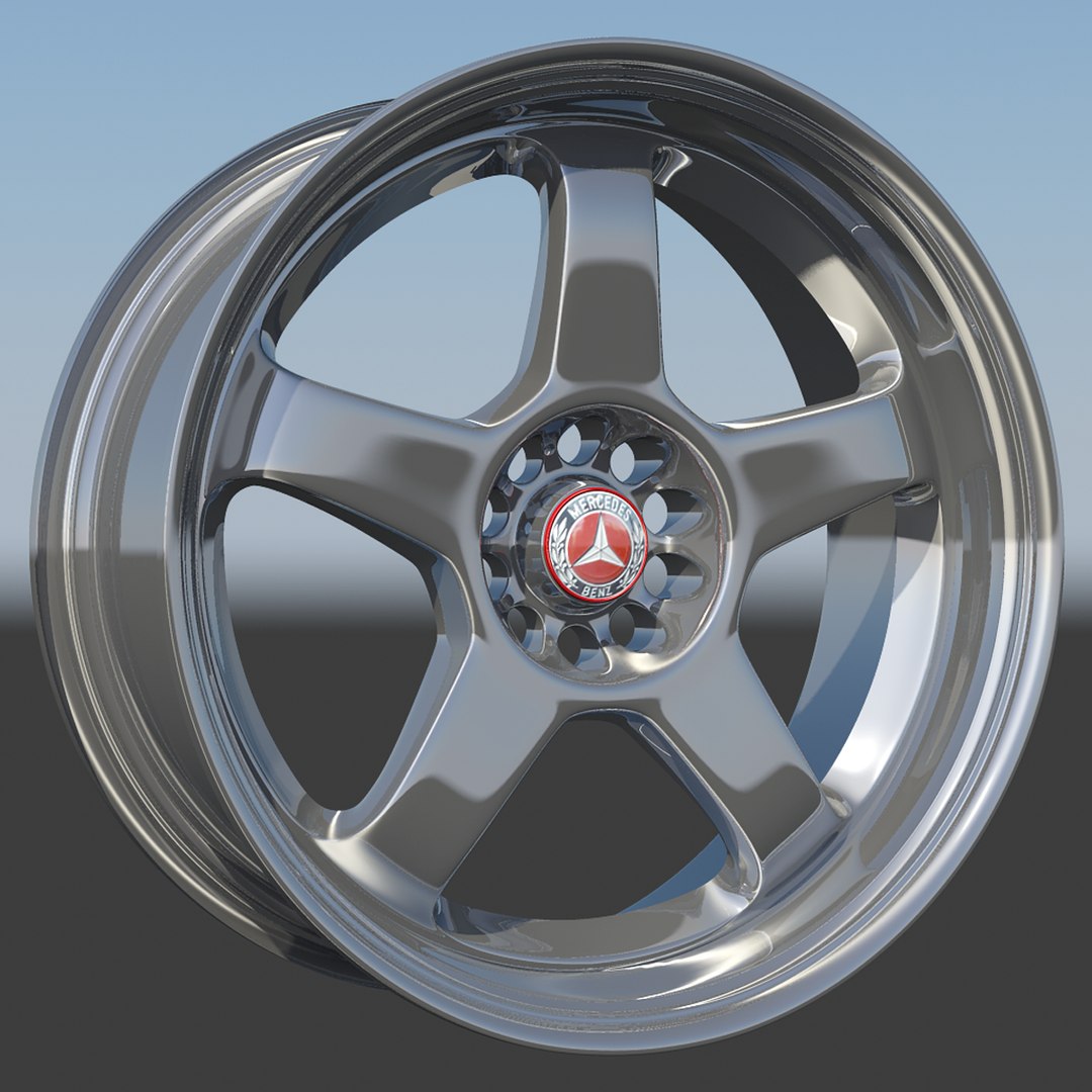 wheel rim sport 3d c4d