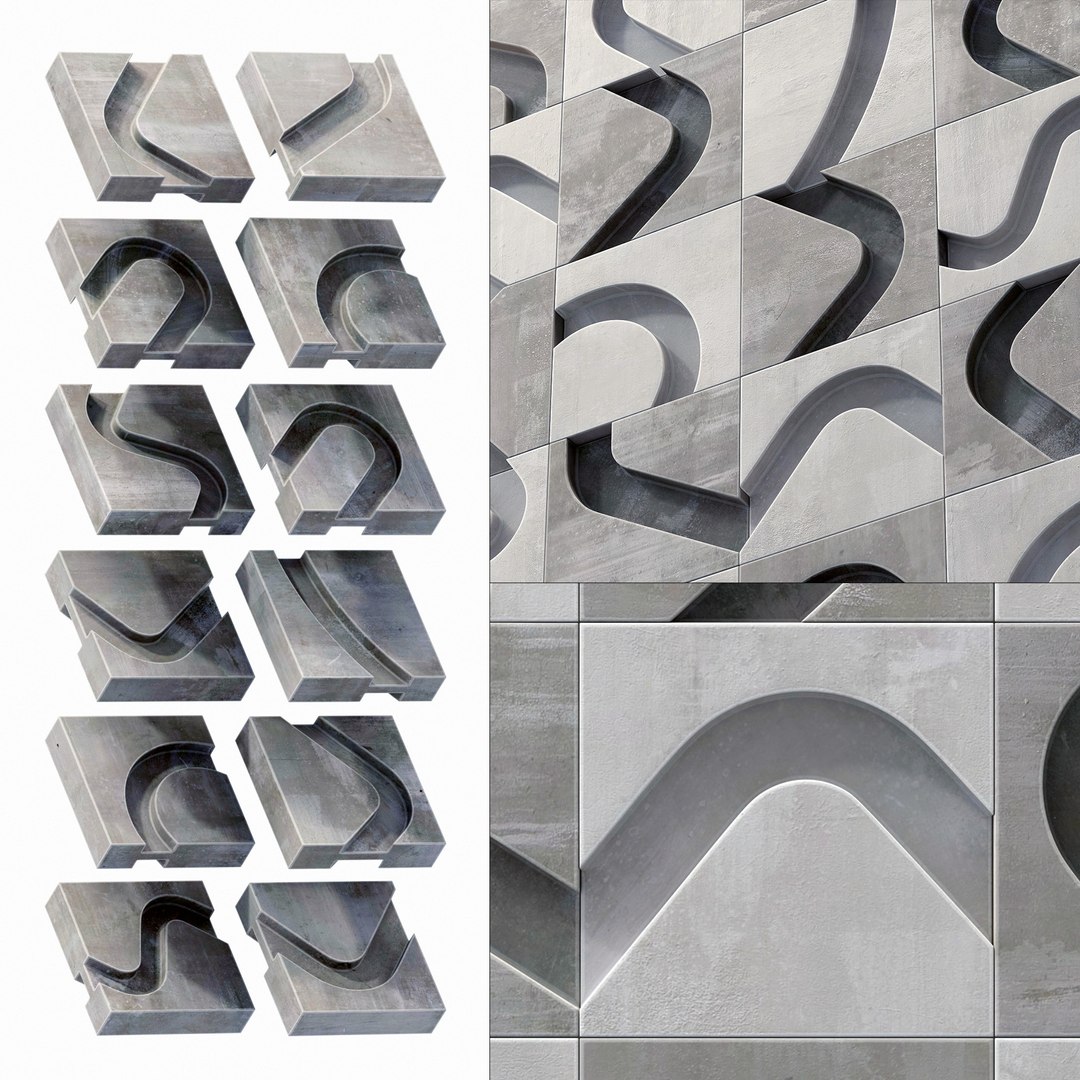 3D Panel Polygon - TurboSquid 1709644