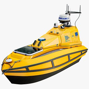 C-Worker 4 Autonomous Surface Vehicle ASV Type 1 3D model
