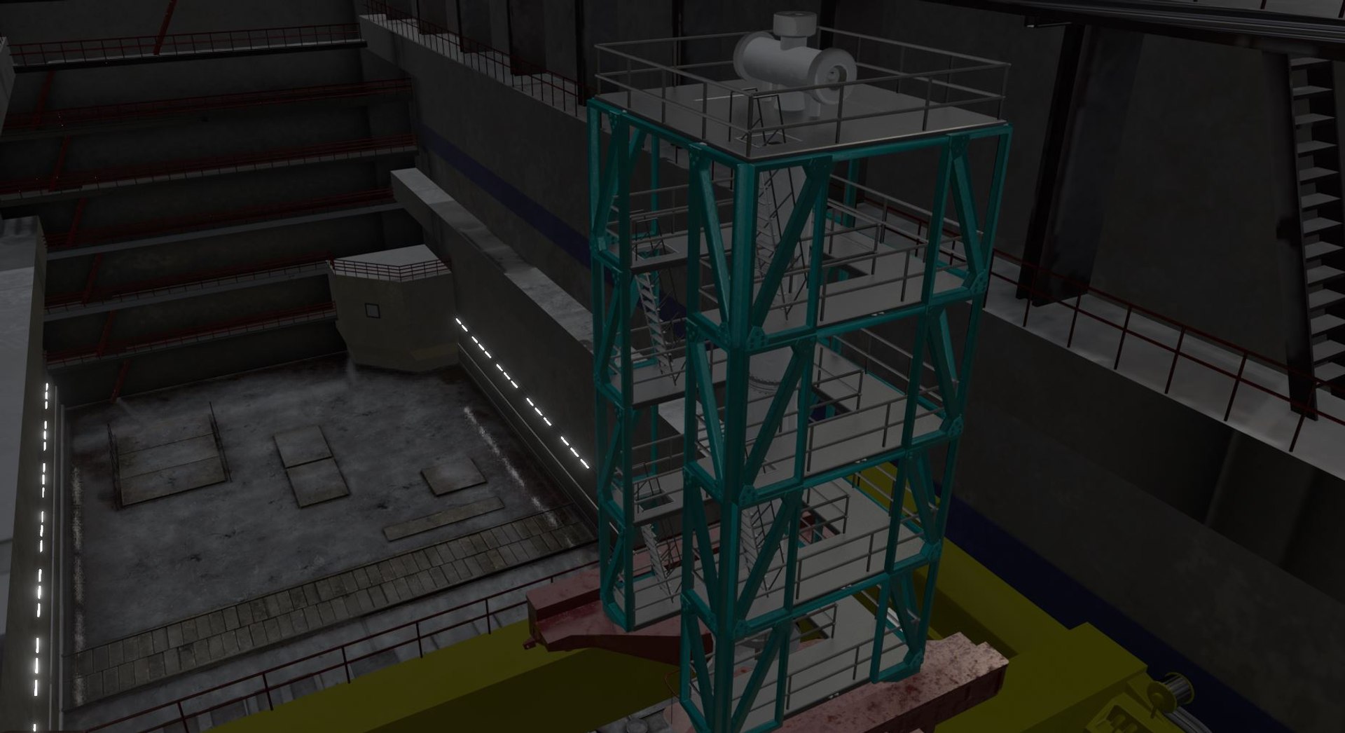 Rbmk-1000 nuclear reactor central model - TurboSquid 1610949