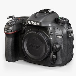low-poly nikon d7100 black max