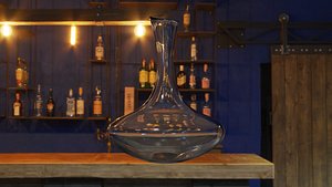 carafe 3D model