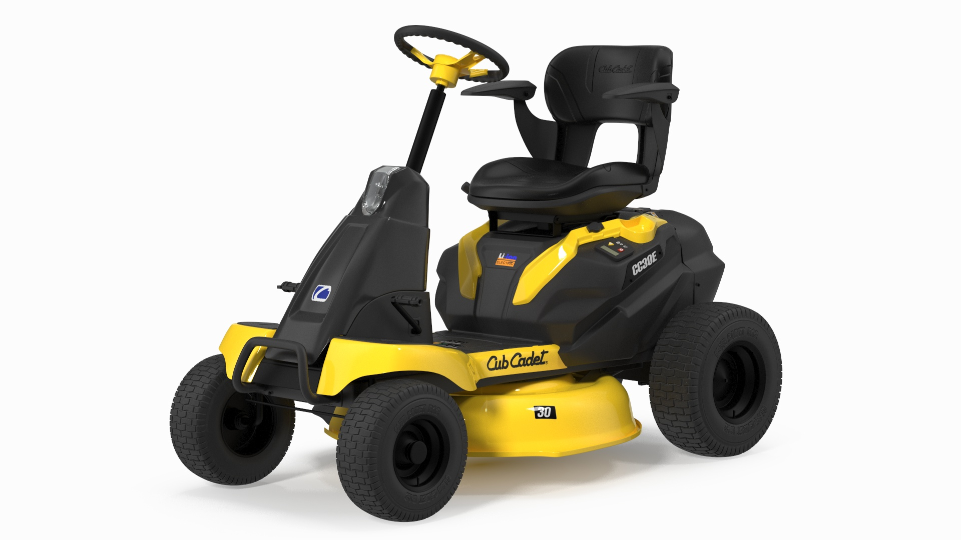 Electric Rider Lawn-Mower Cub Cadet Rigged 3D - TurboSquid 2189812