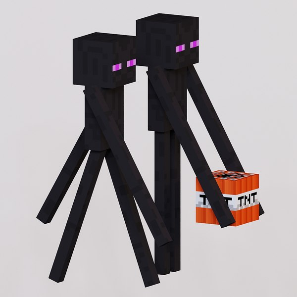 3D model mob enderman