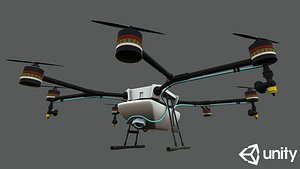 agriculture drone vr ar 3D