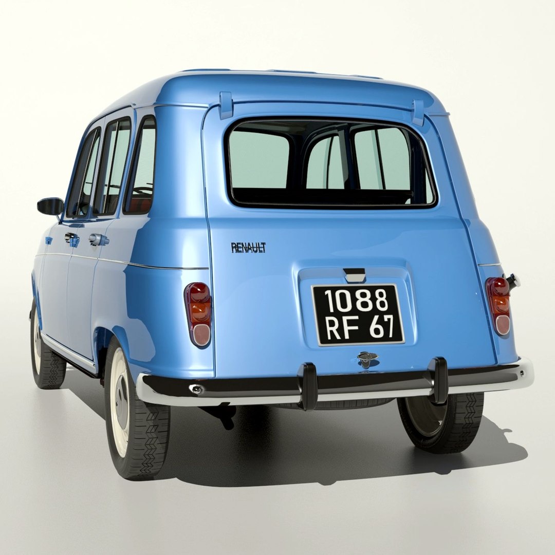 3D Model Renault R4l - TurboSquid 1409554