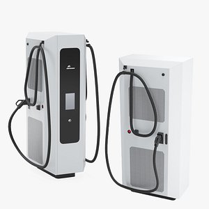3D model Power Electronics Nb 240 Advanced DC EV Charging Station