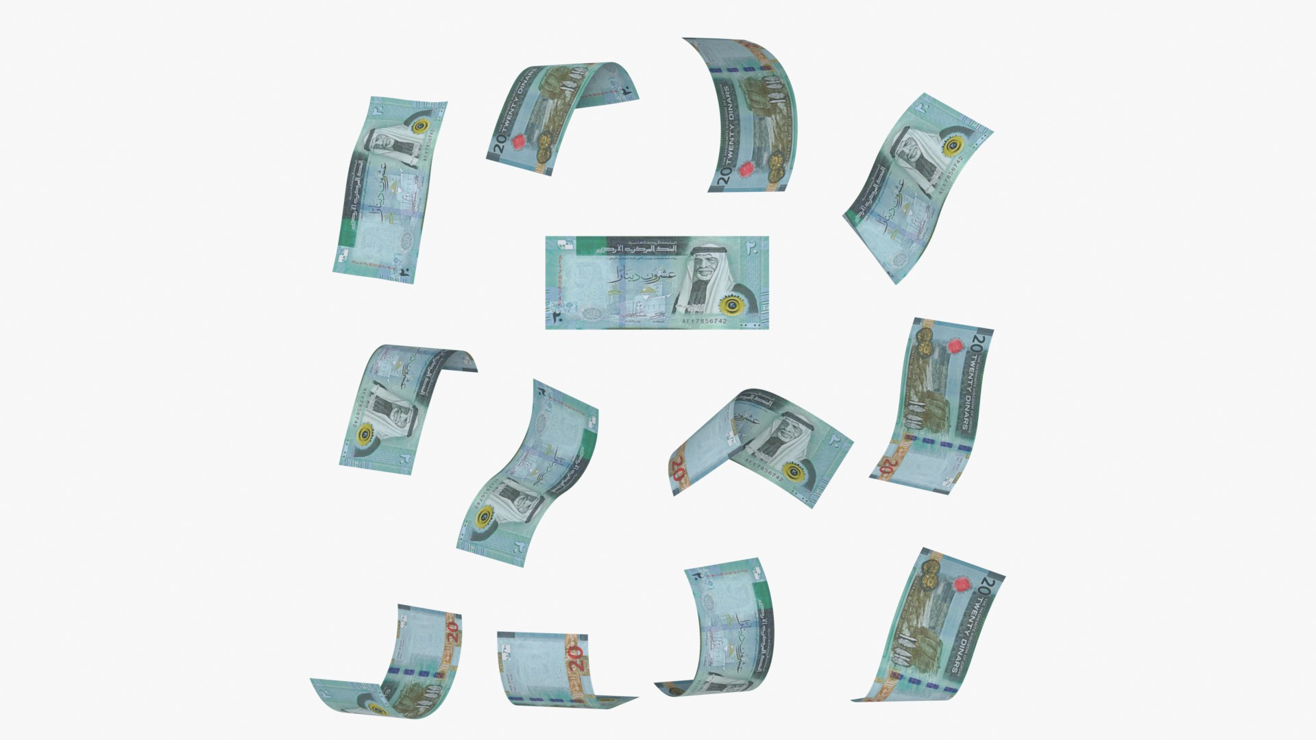 3D Jordan 20 Dinars Falling Notes https://p.turbosquid.com/ts-thumb/p5/y4QZ3T/5o/falling_notes_main_tr_f/jpg/1769106524/1920x1080/turn_fit_q99/89fec174f30061c3983ffcd7574105629e4499a2/falling_notes_main_tr_f-1.jpg