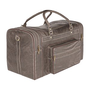 3D Leather Military Bag