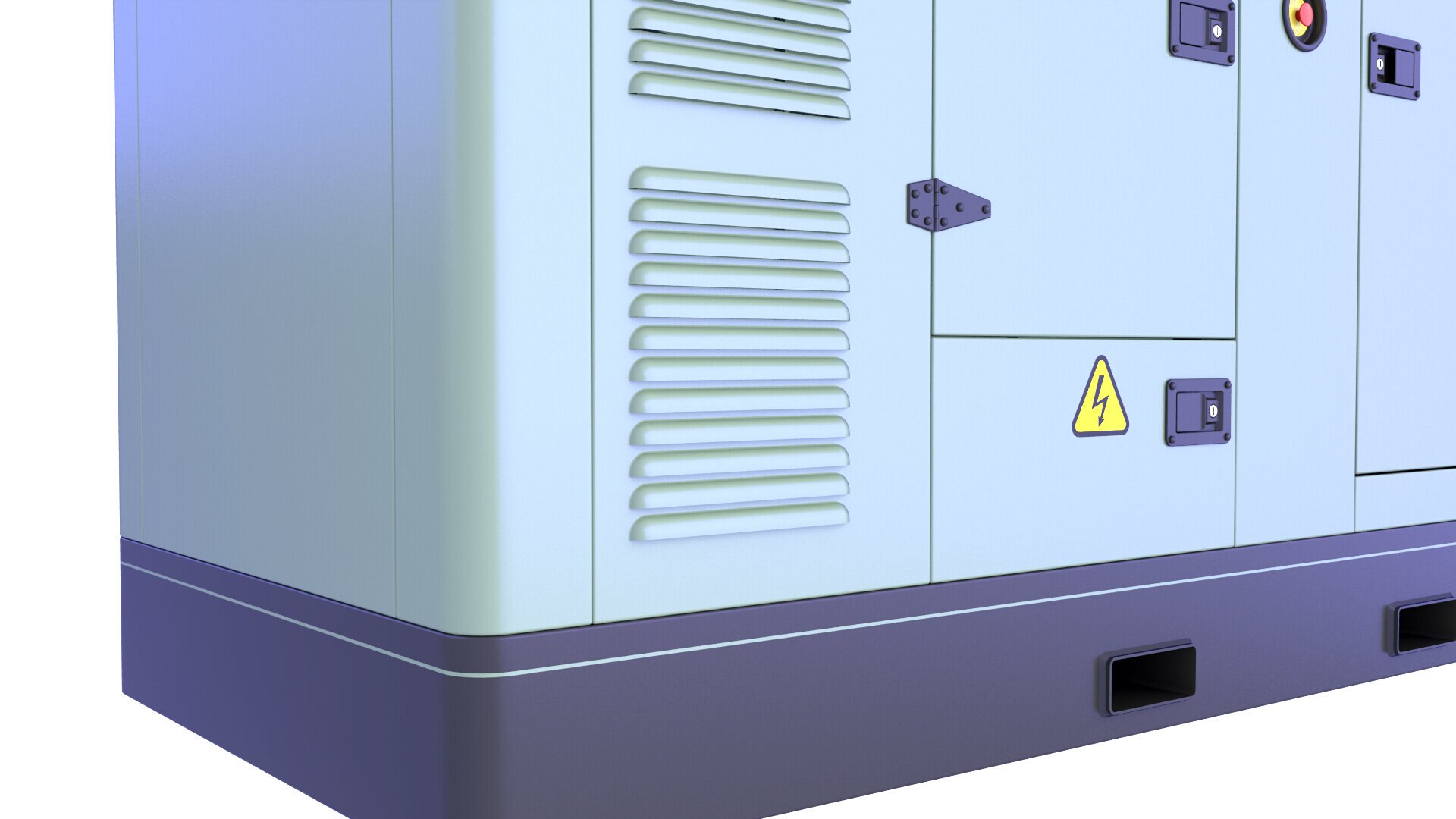 3D Retro Old Power Diesel Generator 9 Model - TurboSquid 1980020