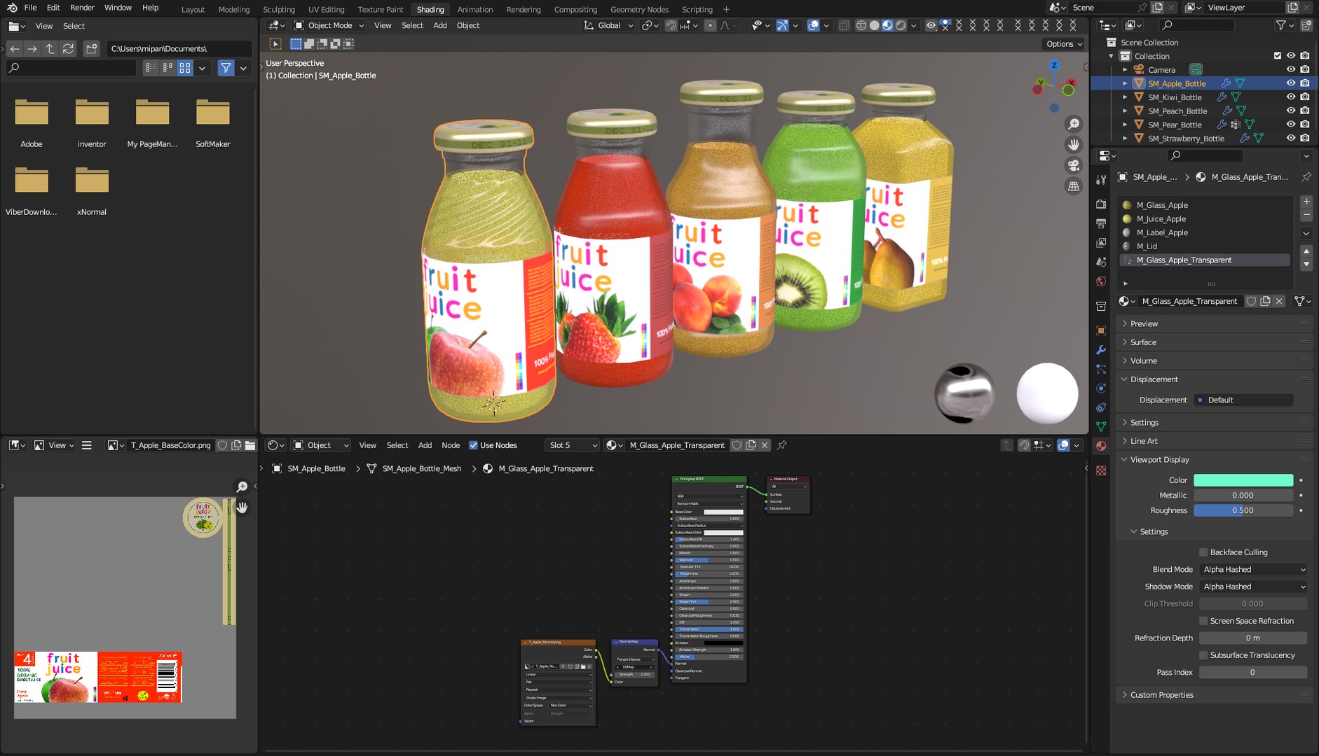 Mini juice glass bottles with low-poly mesh 3D model https://p.turbosquid.com/ts-thumb/p6/0gUEj9/16/glass_bottle_03/png/1783876282/1920x1080/fit_q87/e86fed0d72fd74f6db8bdc9dd2deff1bf1c445e7/glass_bottle_03.jpg