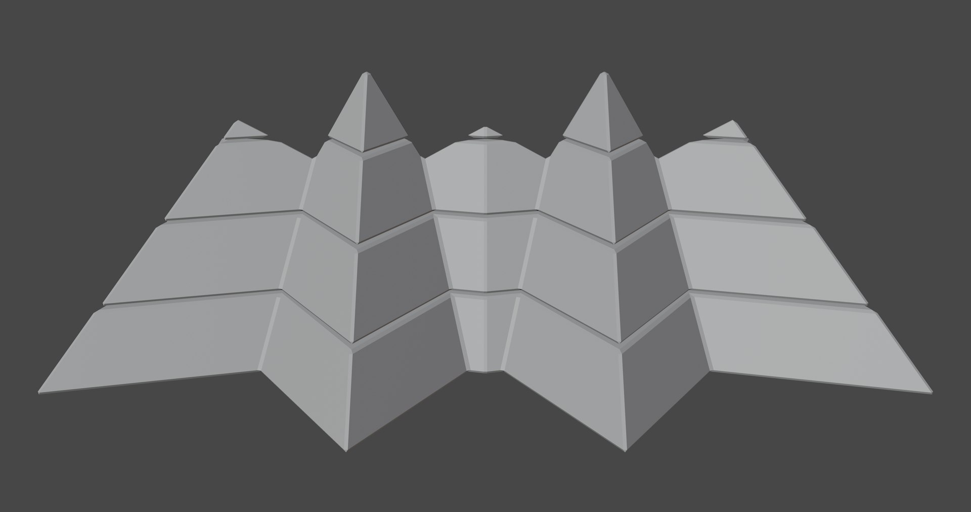 3D Futuristic Pyramidal Build Two Peaks model https://p.turbosquid.com/ts-thumb/p6/2VShlD/o7/0056/png/1661902352/1920x1080/fit_q87/bc1d508190976b0add662bc4e60fe9350aa95f35/0056.jpg