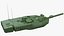 3D german leopard 2a6 turret
