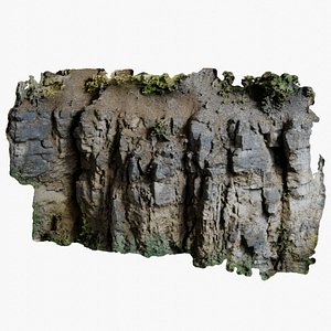 3D Huge Cliff 3D scan