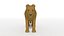 famale lion 3D
