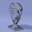 crystal heart award