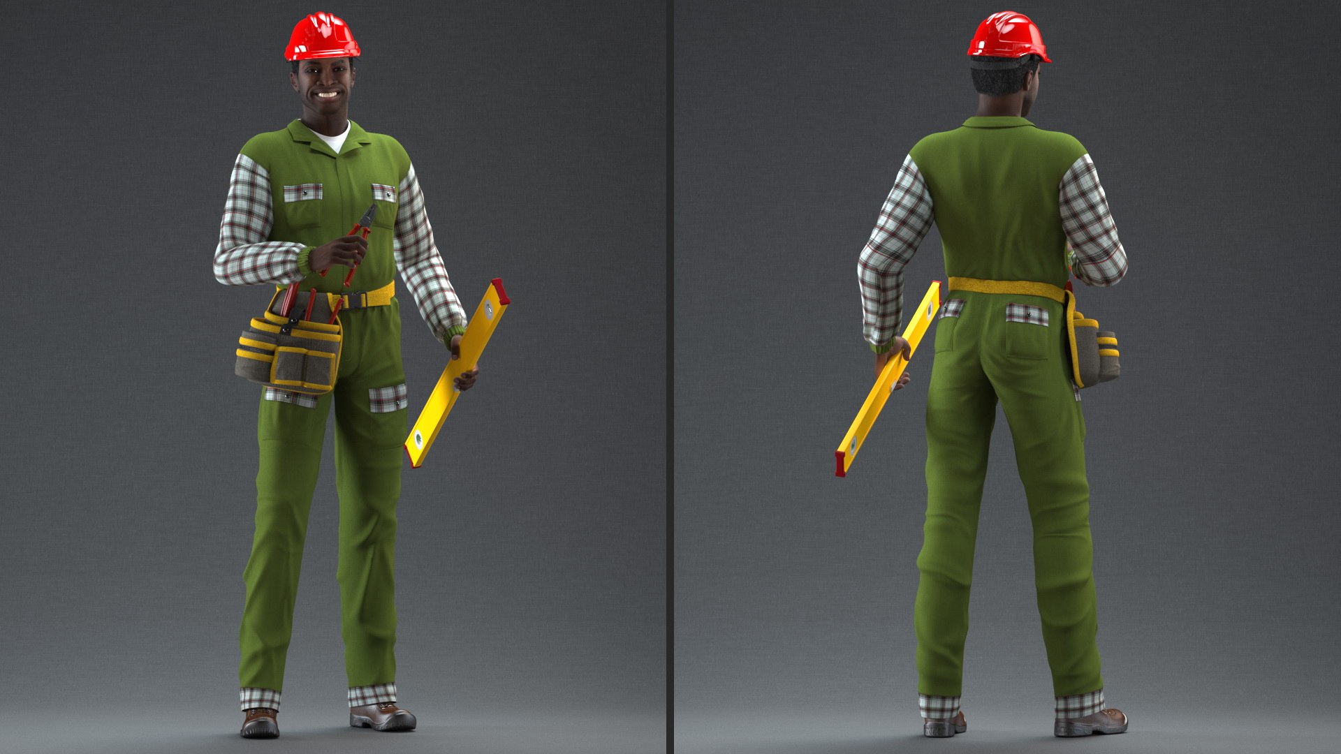 3D dark skinned black builder https://p.turbosquid.com/ts-thumb/p6/Ju5tqj/bYm7uiNf/darkskinnedblackbuilderrigged3dsmodel009/jpg/1609182186/1920x1080/fit_q87/a9a4f86d495fce616814c10822fea9b9d938833e/darkskinnedblackbuilderrigged3dsmodel009.jpg