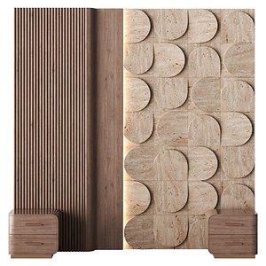 Wall panel Headboard 3D