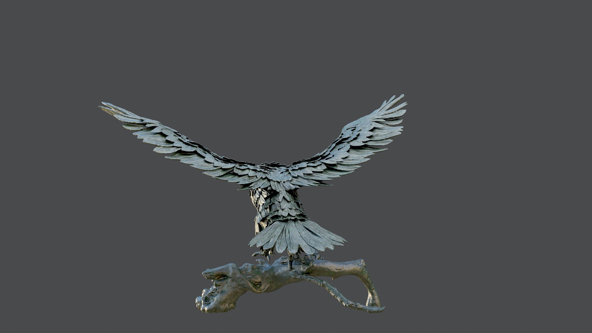 3D model hawk bronze statue https://p.turbosquid.com/ts-thumb/p6/OHtRnq/0T1wKgdk/h_0013/jpg/1582136578/1920x1080/fit_q87/98fd9b8d5e66cb9c9d92495d2b8dc9b9ea3d0f6f/h_0013.jpg